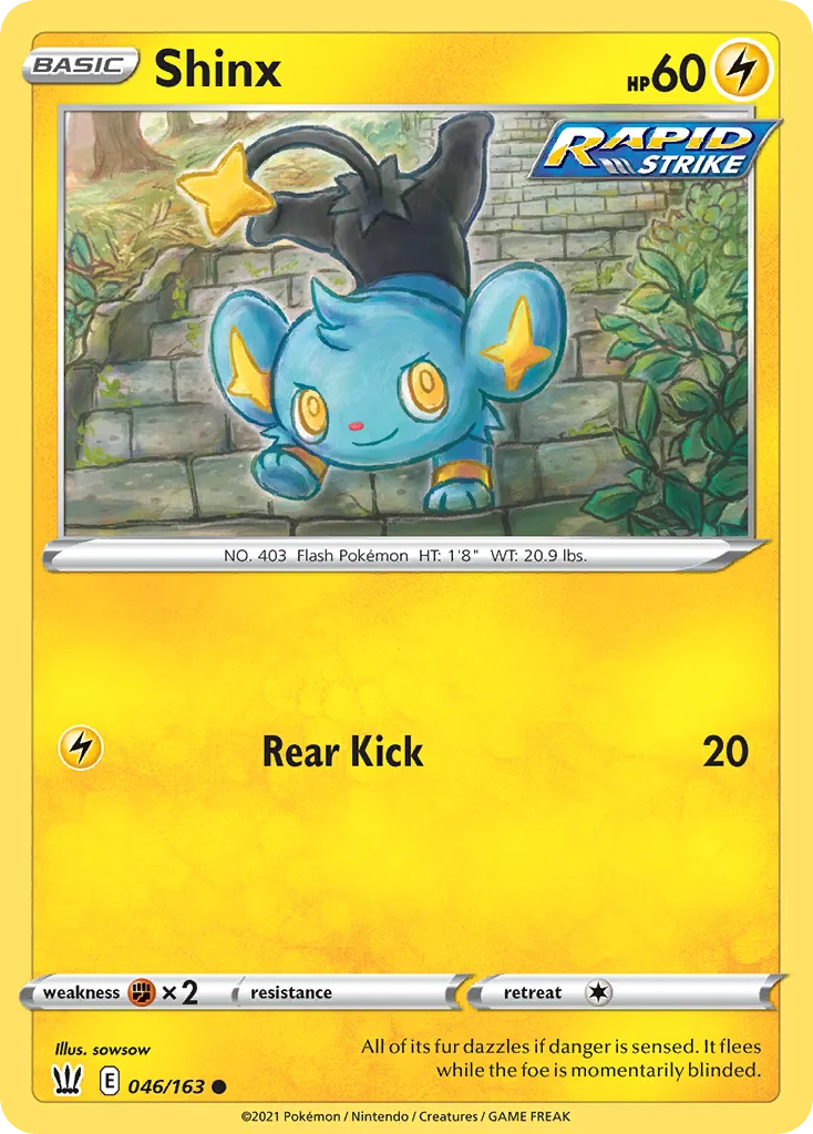 Shinx - Battle Styles
