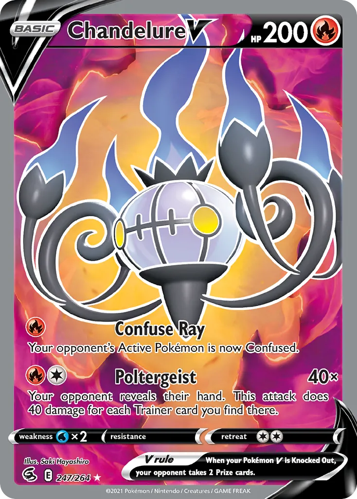 Chandelure V - Fusion Strike