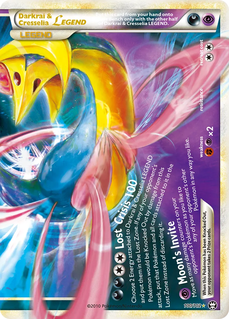 Darkrai & Cresselia LEGEND - HS—Triumphant