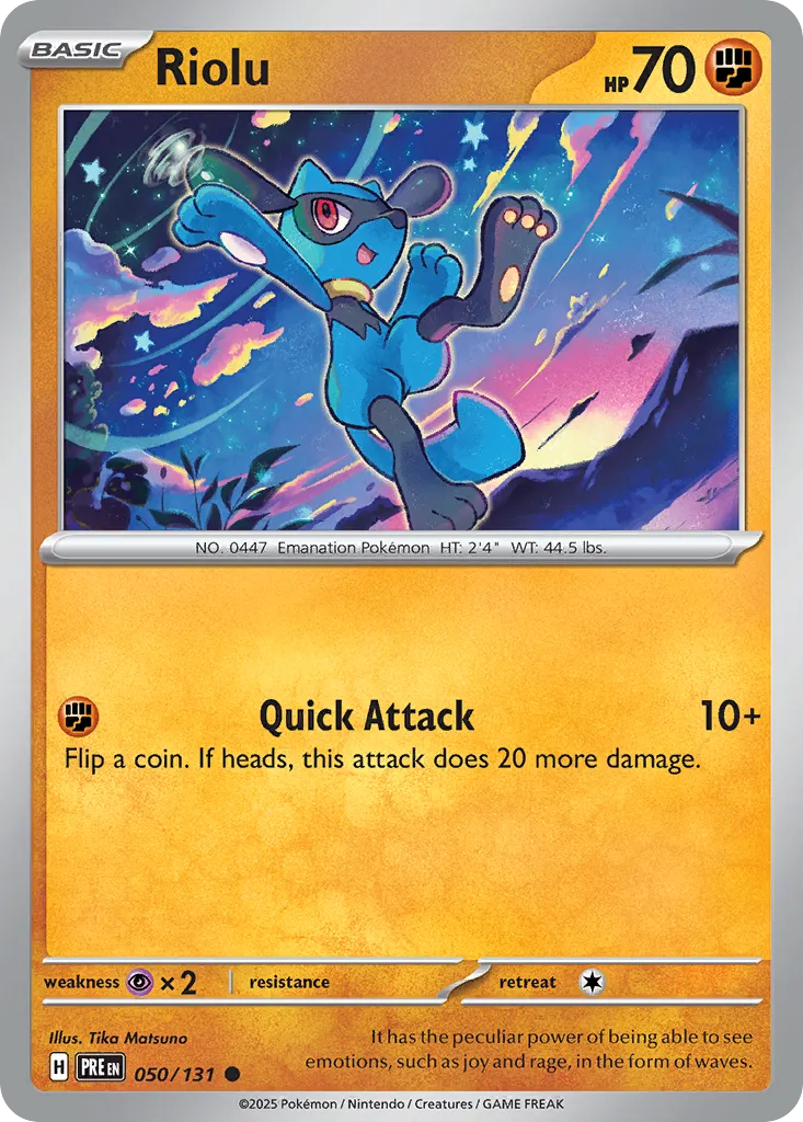 Riolu - Prismatic Evolutions