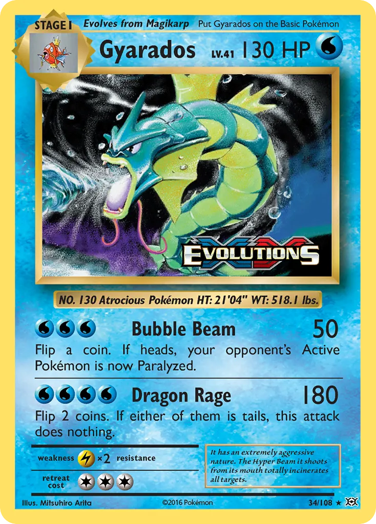 Gyarados - Evolutions