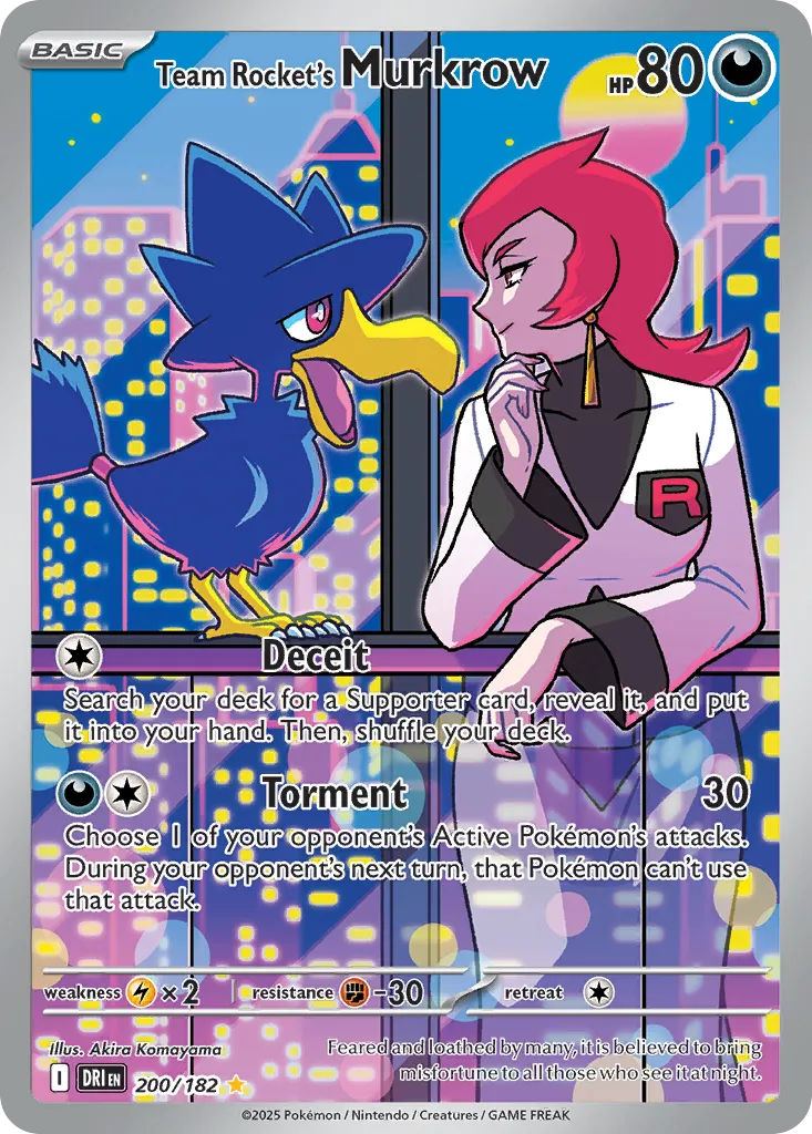 Team Rocket's Murkrow - Destined Rivals