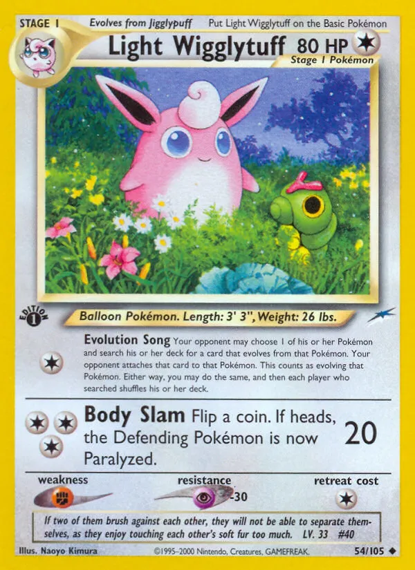 Light Wigglytuff - Neo Destiny