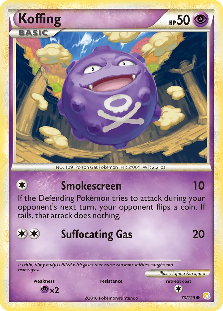 Koffing - HeartGold & SoulSilver