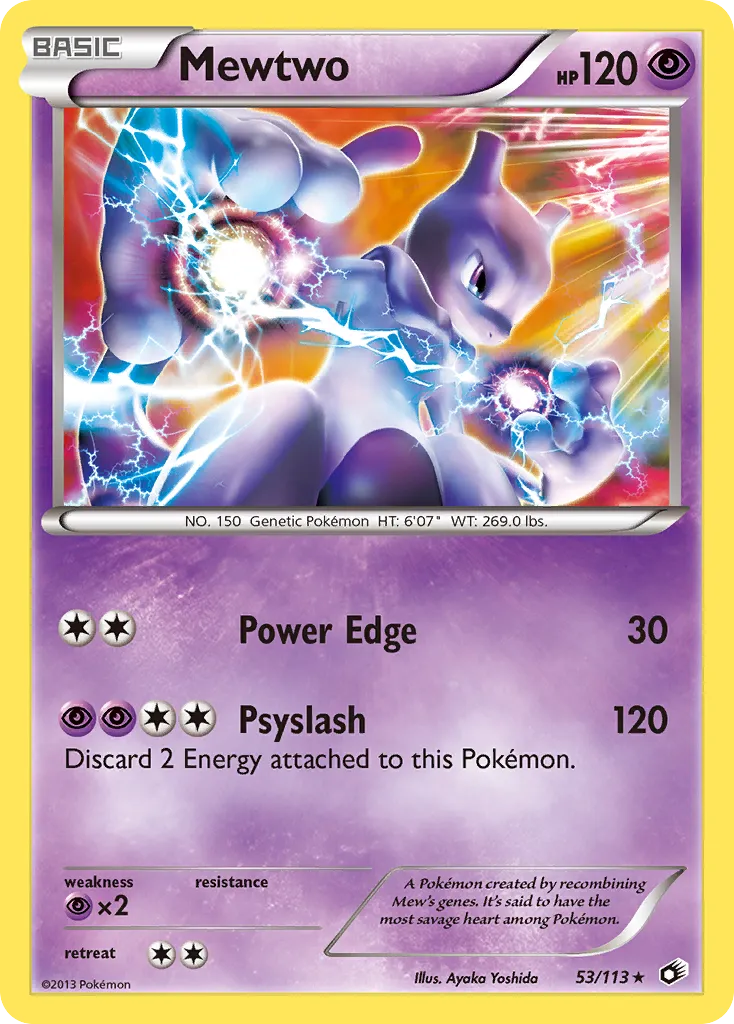 Mewtwo - Legendary Treasures