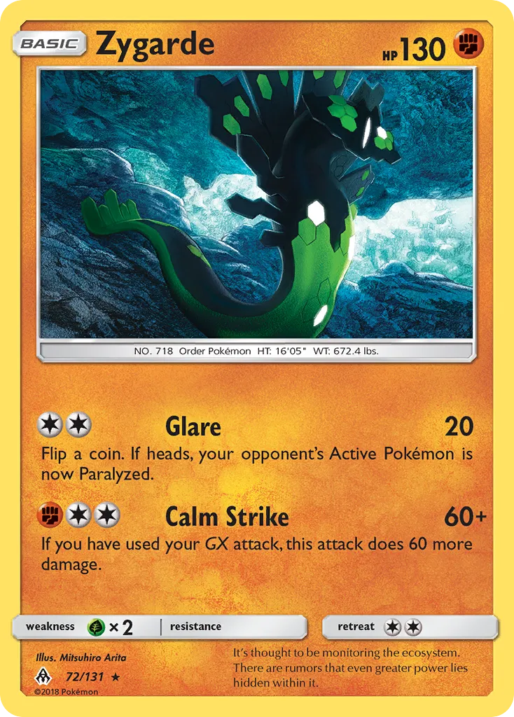 Zygarde - Forbidden Light