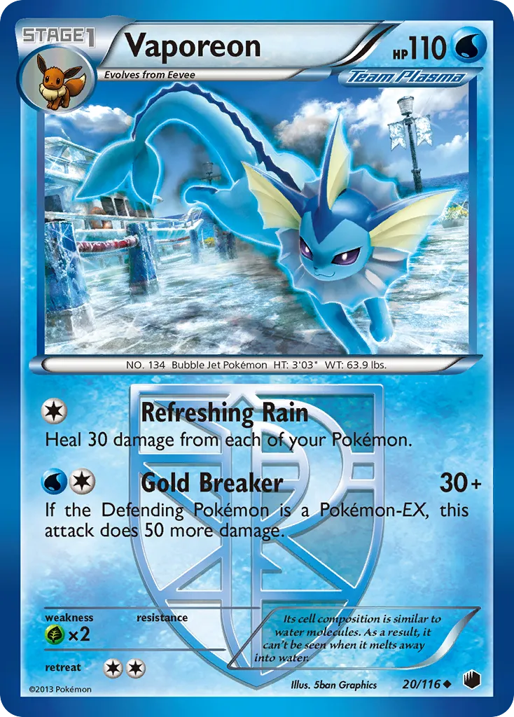 Vaporeon - Plasma Freeze