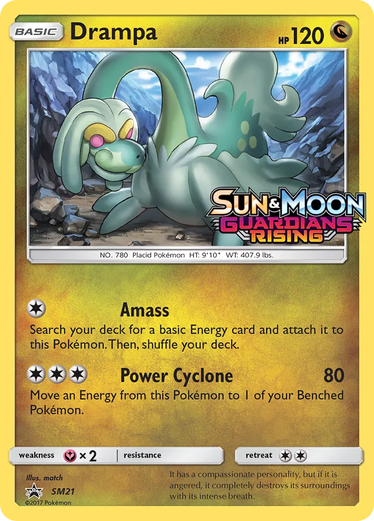 Drampa - SM Black Star Promos