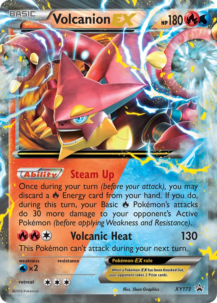 Volcanion-EX - XY Black Star Promos