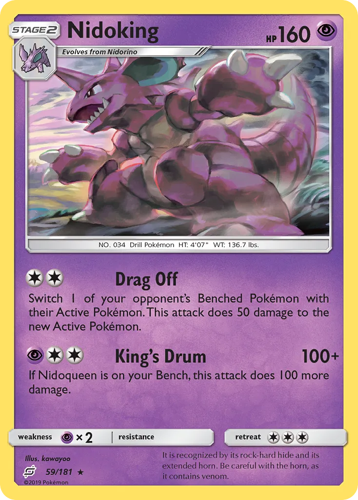 Nidoking - Team Up