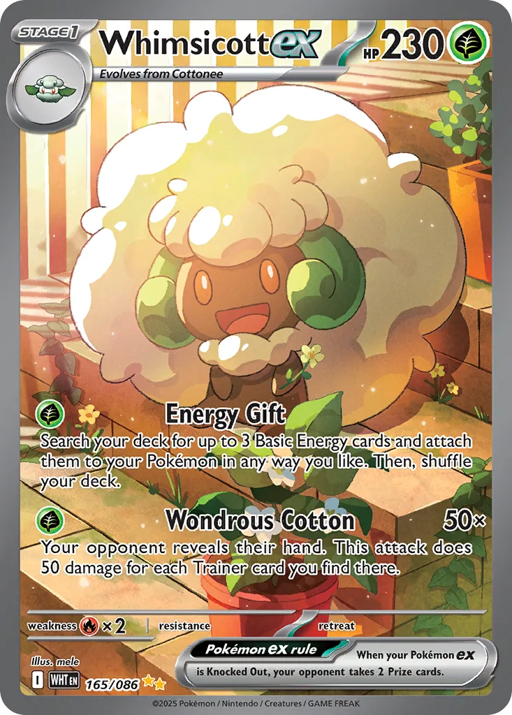 Whimsicott ex - White Flare