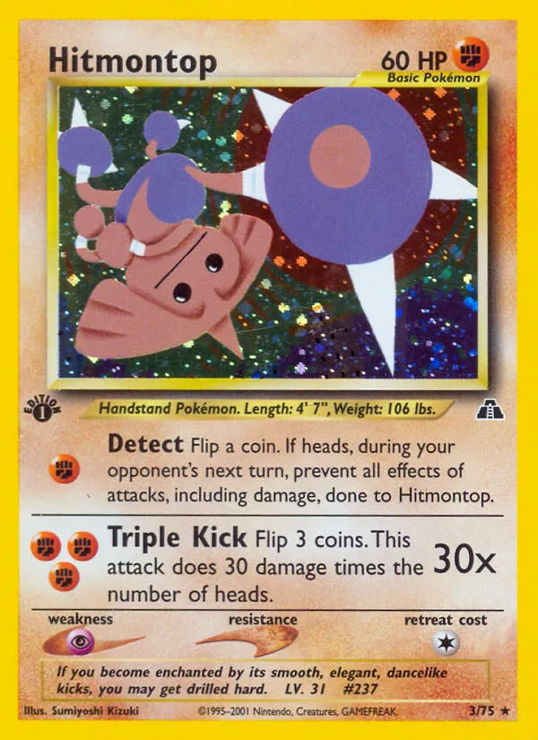 Hitmontop - Neo Discovery