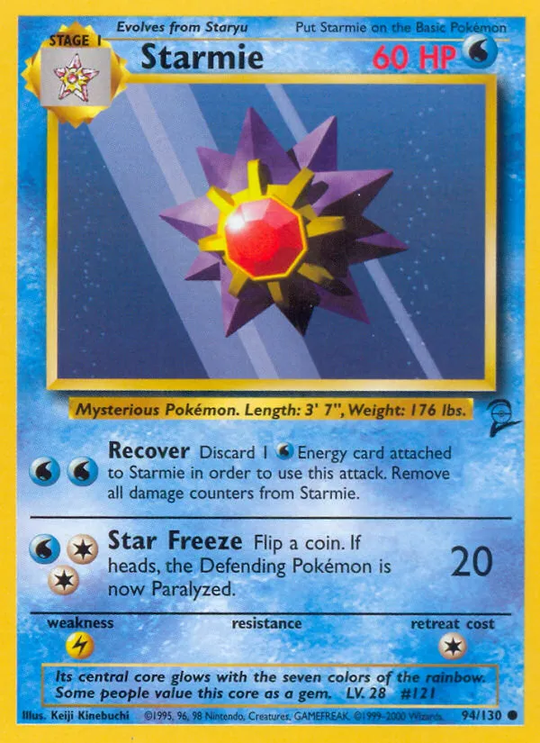 Starmie - Base Set 2