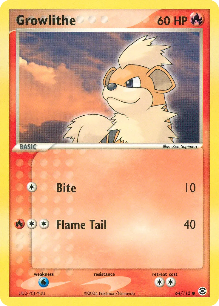 Growlithe - FireRed & LeafGreen