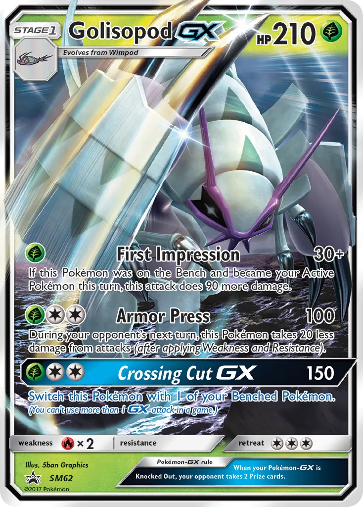 Golisopod-GX - SM Black Star Promos