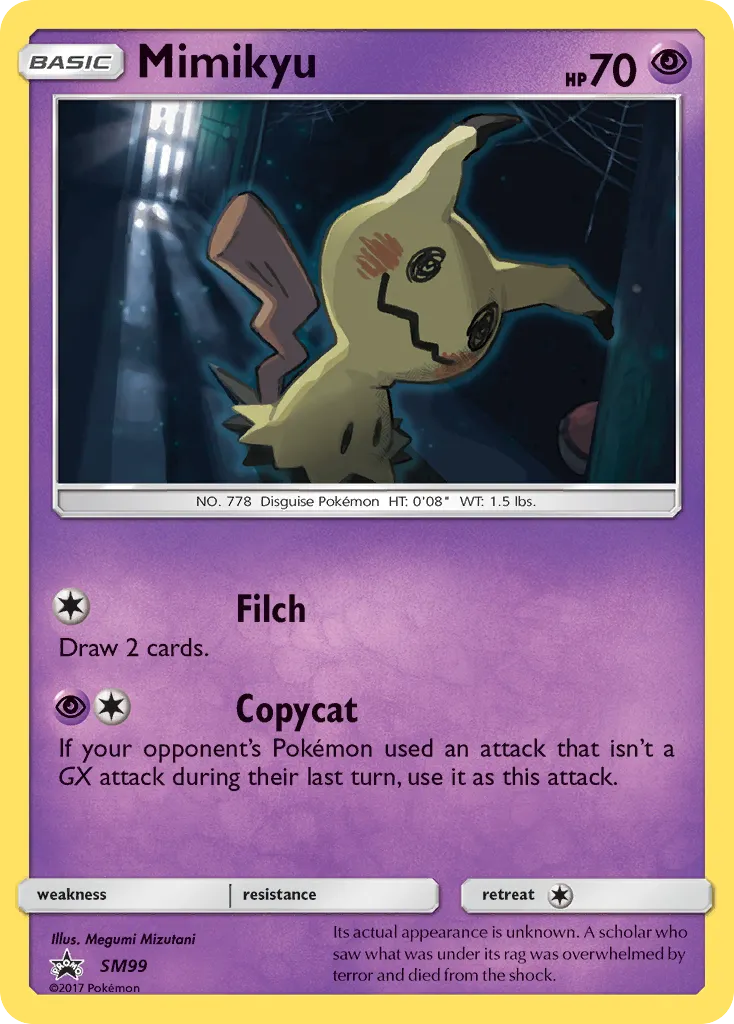 Mimikyu - SM Black Star Promos