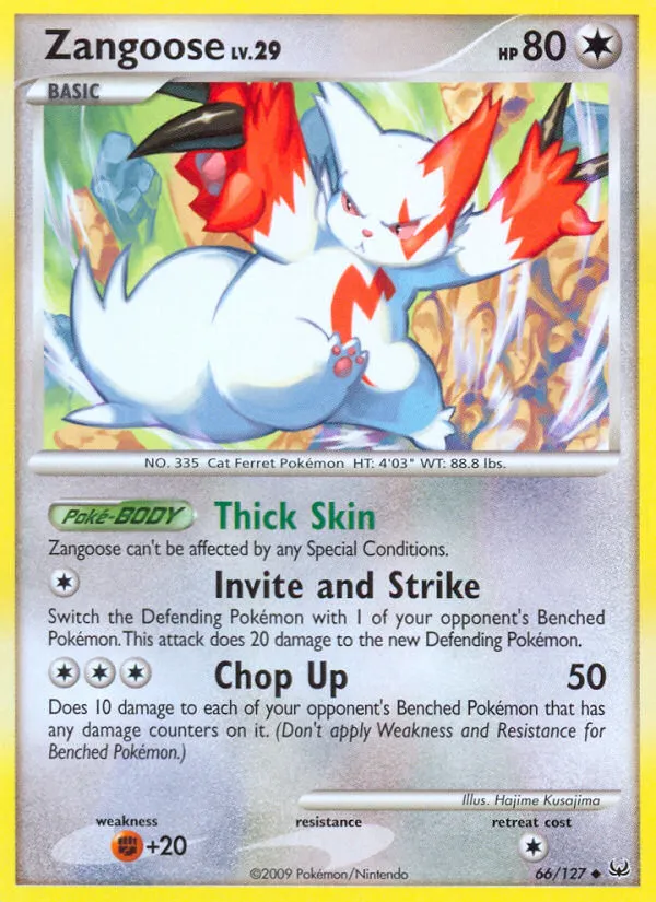 Zangoose - Platinum