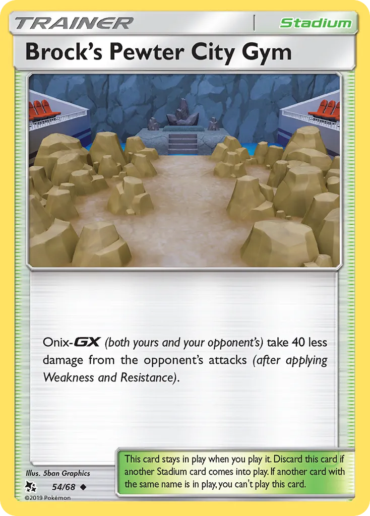 Brock's Pewter City Gym - Hidden Fates
