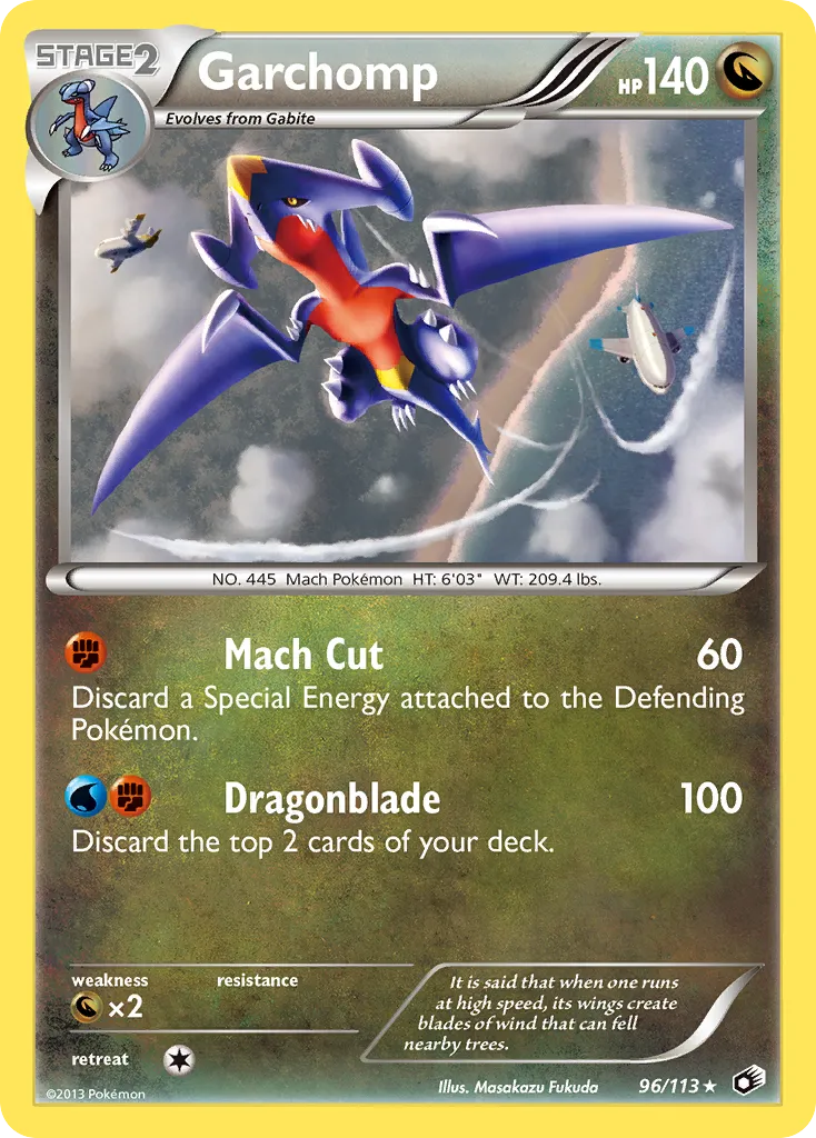 Garchomp - Legendary Treasures