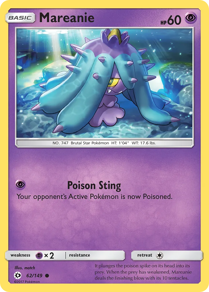Mareanie - Sun & Moon