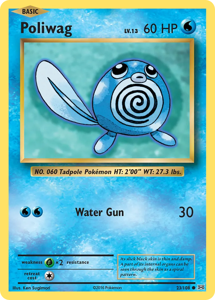 Poliwag - Evolutions