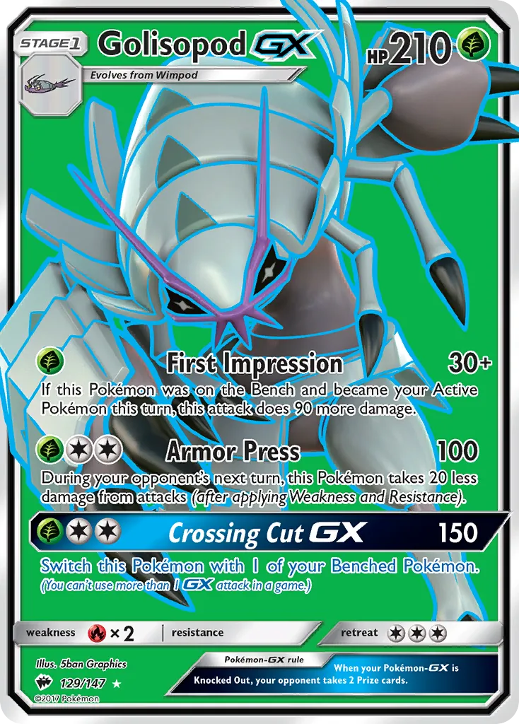Golisopod-GX - Burning Shadows