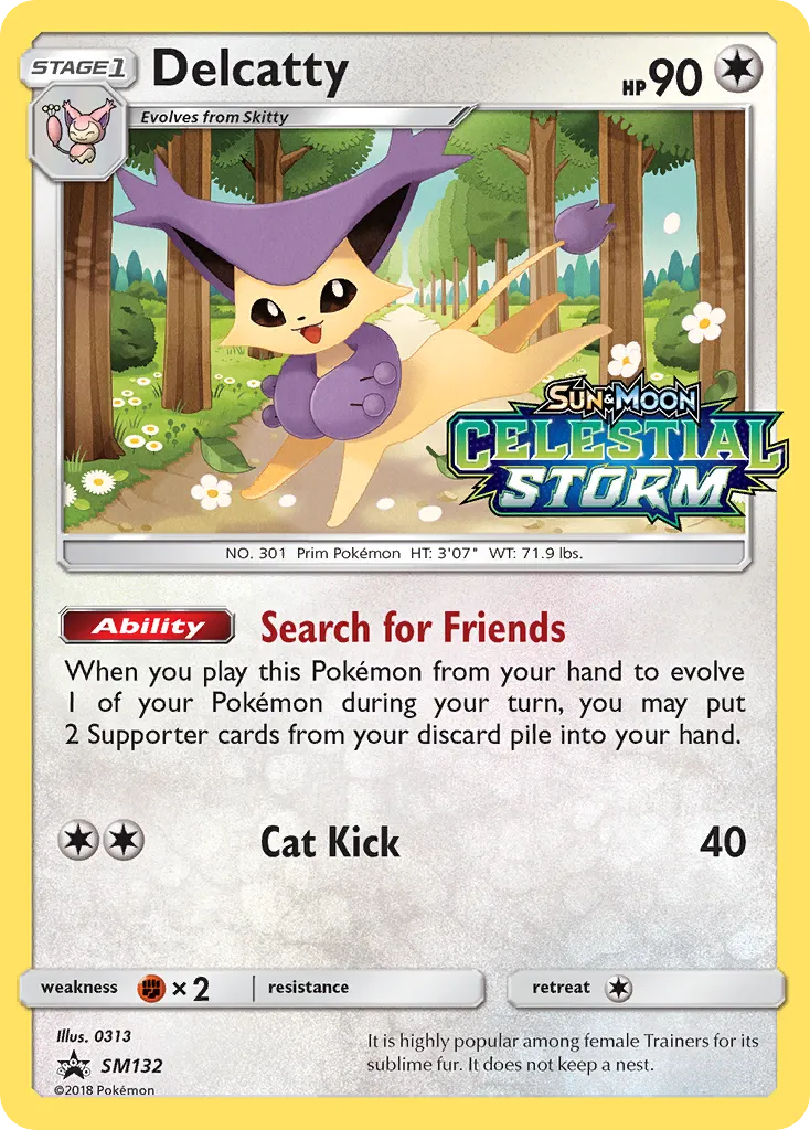 Delcatty - SM Black Star Promos