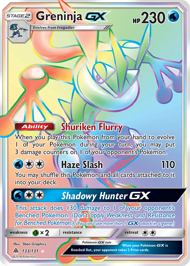 Greninja-GX - Forbidden Light