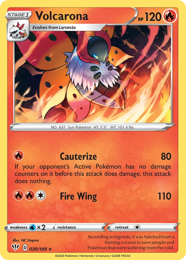 Volcarona - Darkness Ablaze