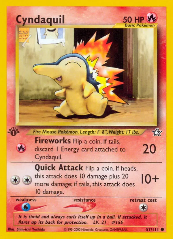 Cyndaquil - Neo Genesis