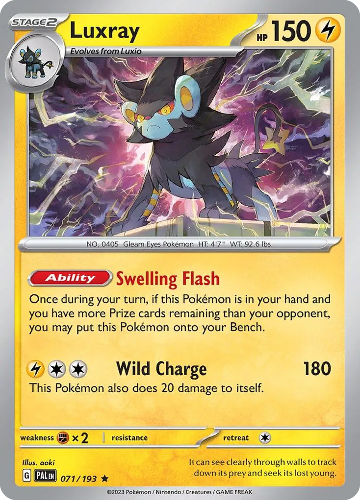 Luxray - Paldea Evolved