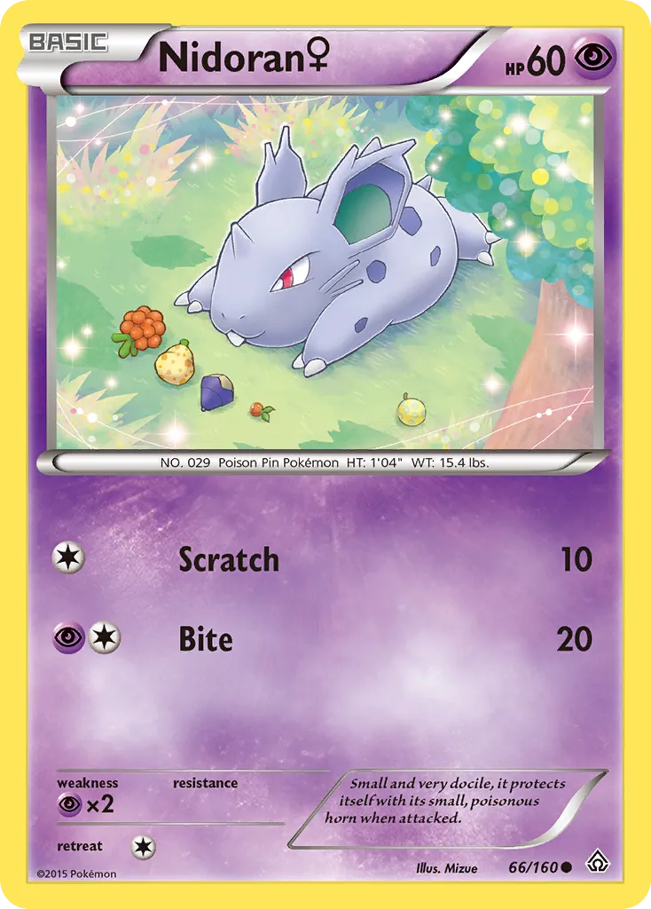 Nidoran ♀ - Primal Clash