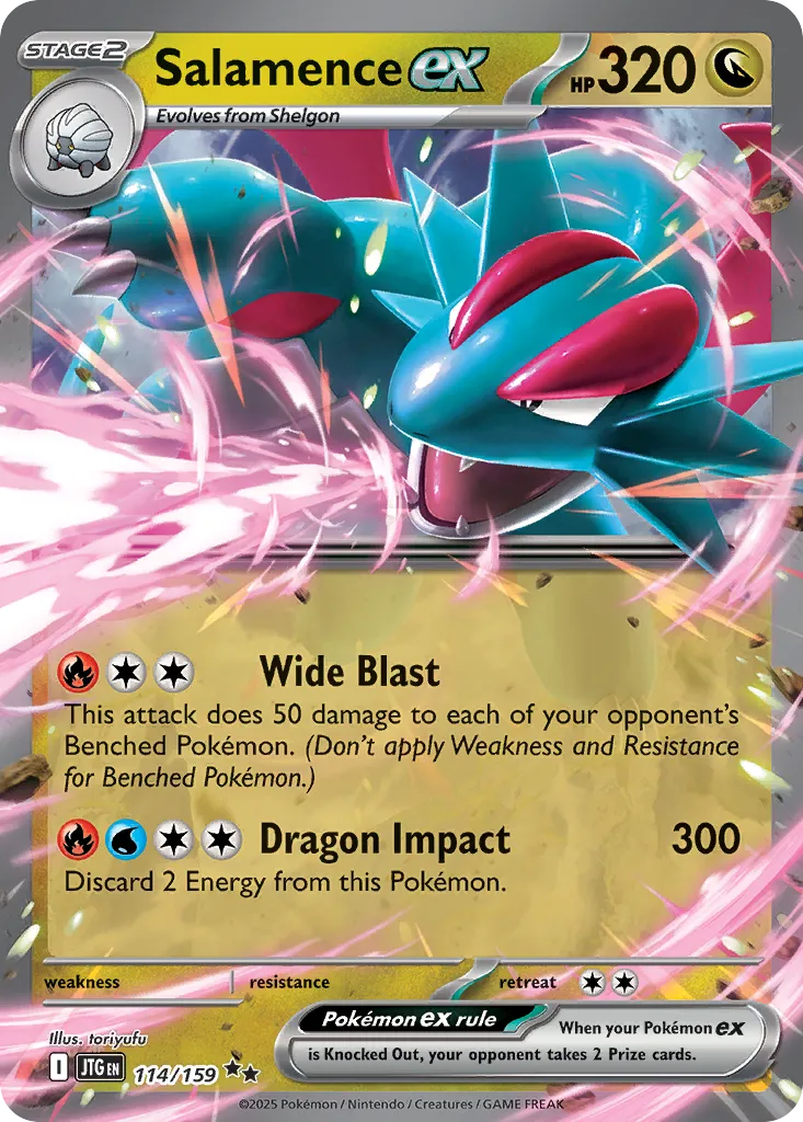 Salamence ex - Journey Together
