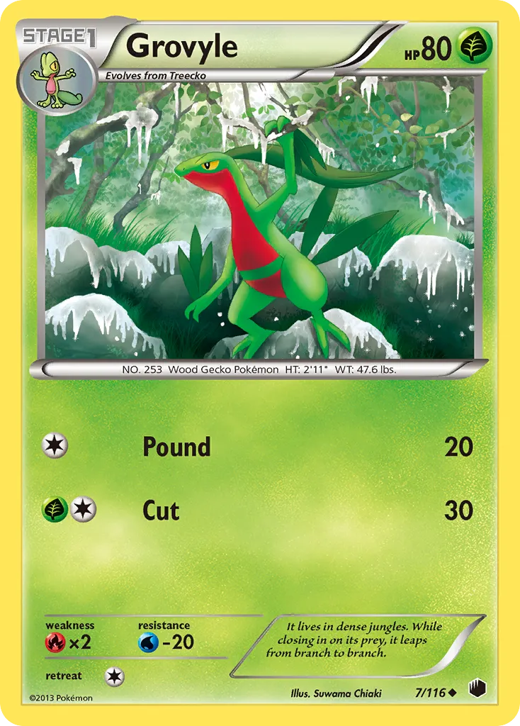 Grovyle - Plasma Freeze