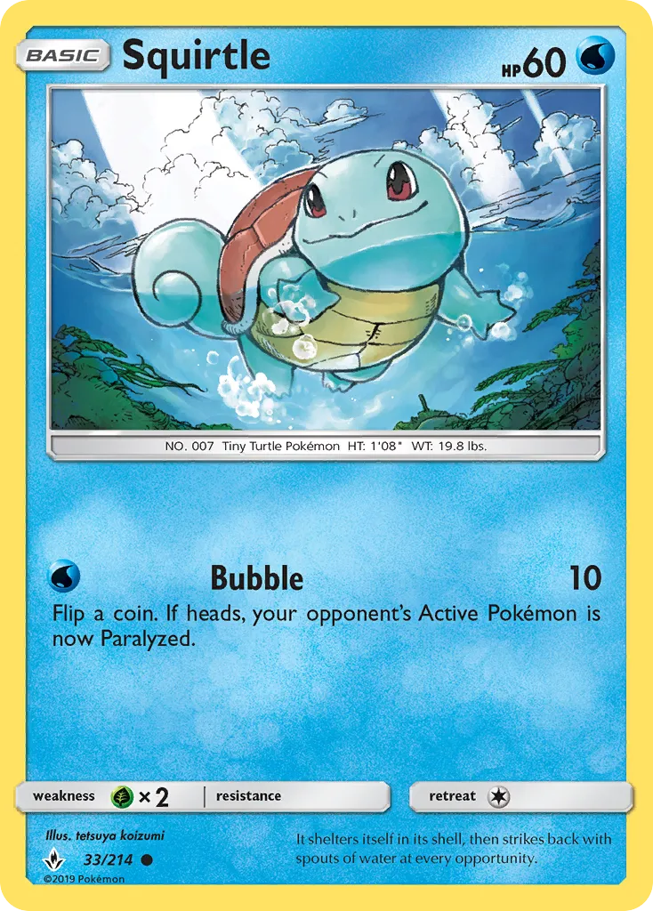 Squirtle - Unbroken Bonds