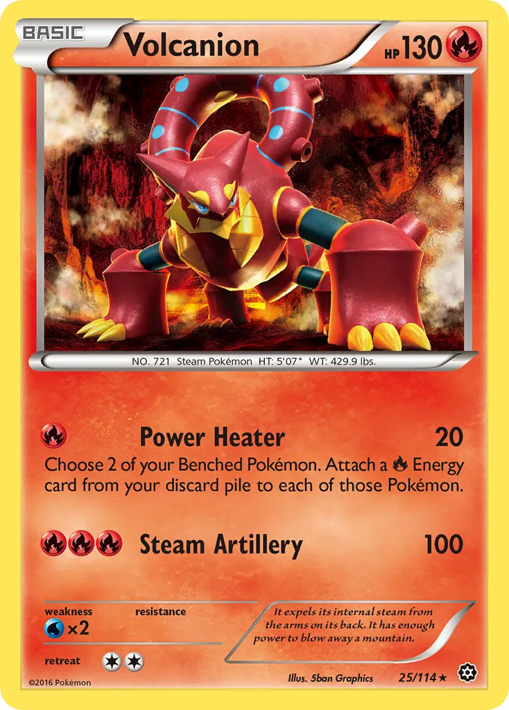 Volcanion - Steam Siege