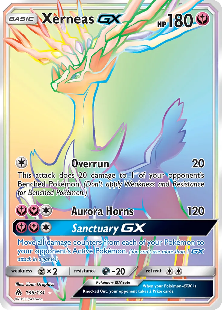 Xerneas-GX - Forbidden Light