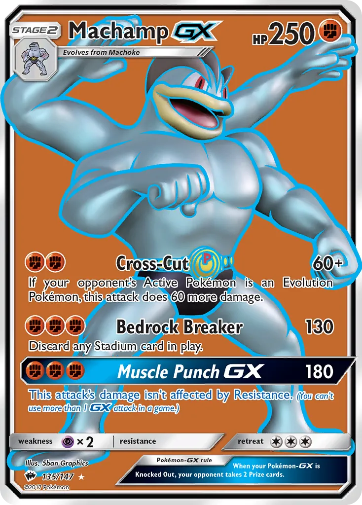 Machamp-GX - Burning Shadows