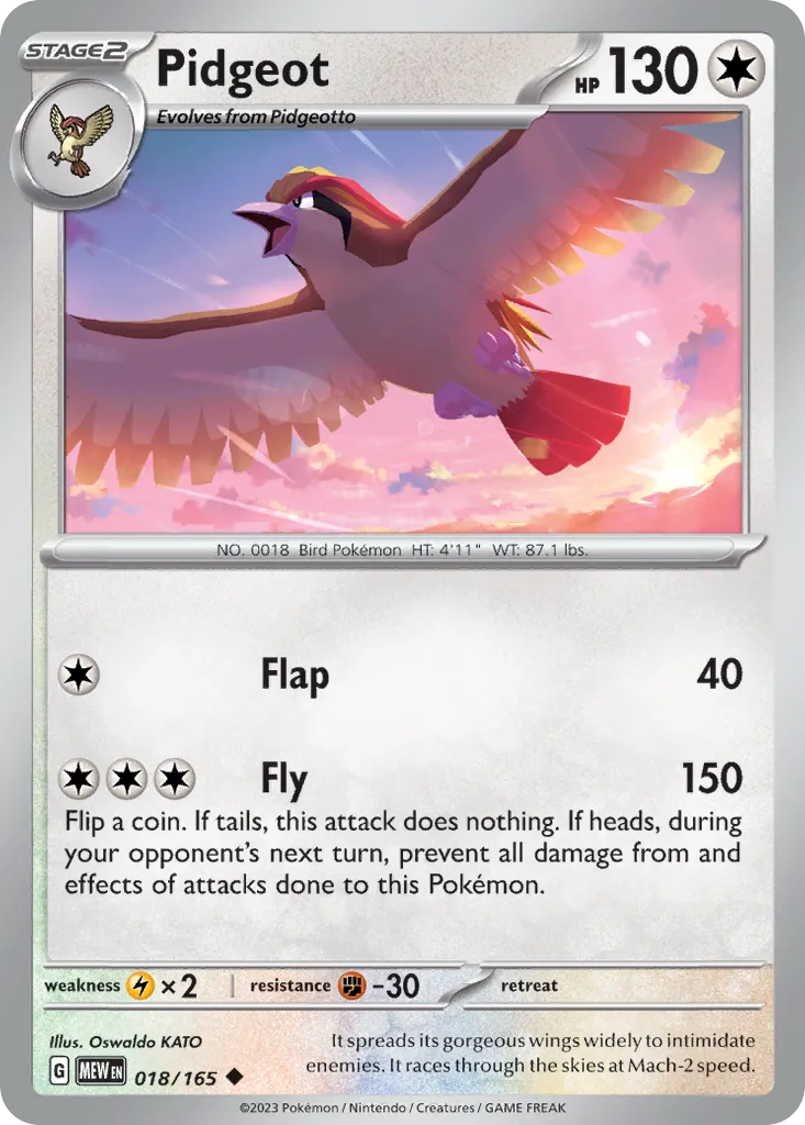 Pidgeot - 151