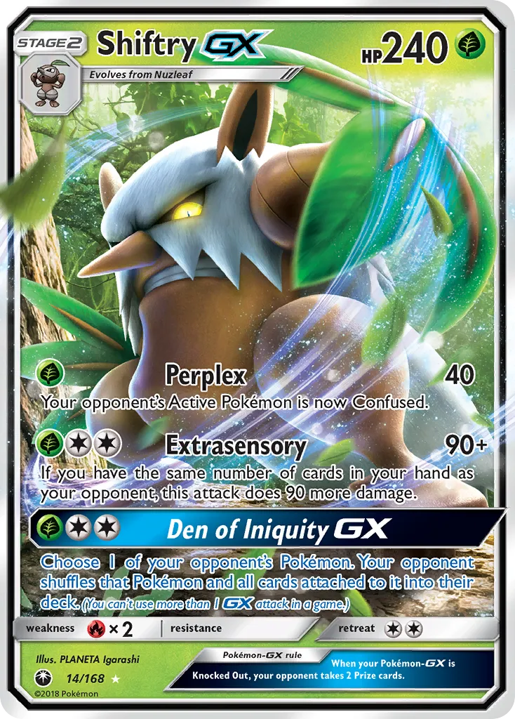 Shiftry-GX - Celestial Storm