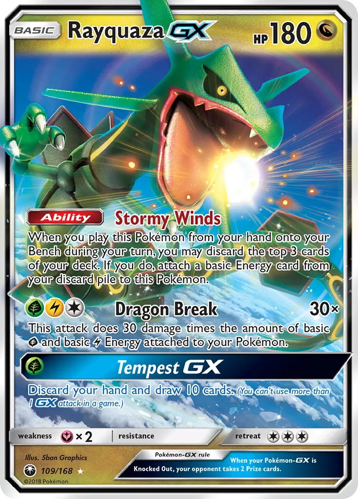 Rayquaza-GX - Celestial Storm