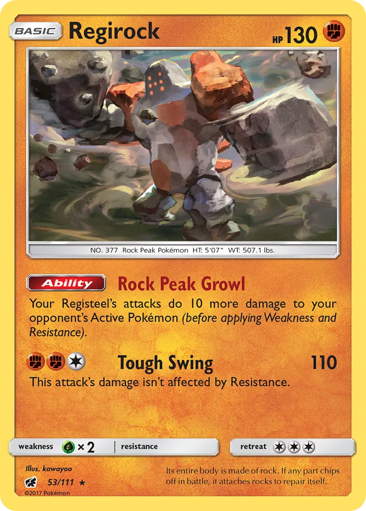 Regirock - Crimson Invasion