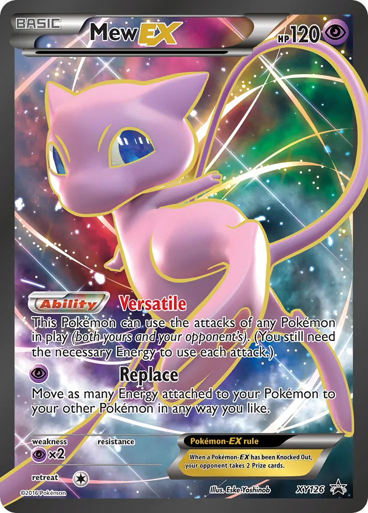 Mew-EX - XY Black Star Promos