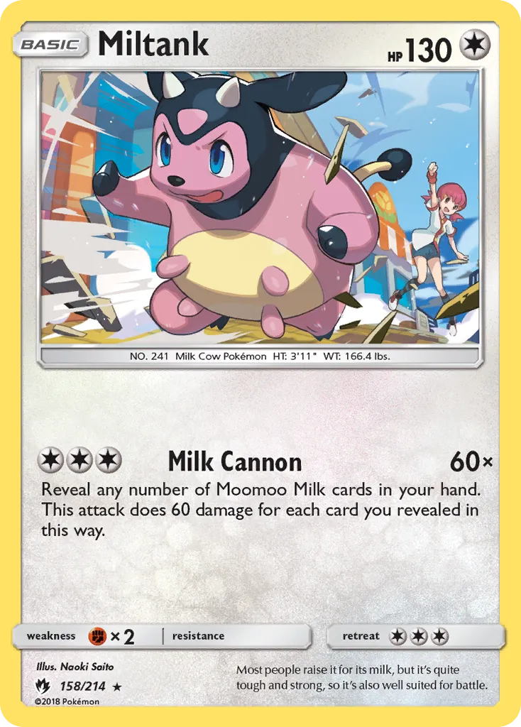Miltank - Lost Thunder