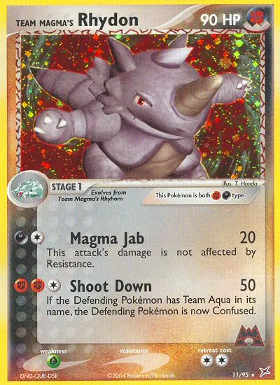 Team Magma's Rhydon - Team Magma vs Team Aqua