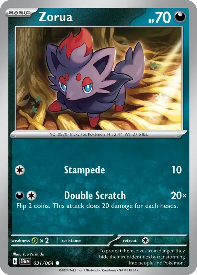 Zorua - Shrouded Fable