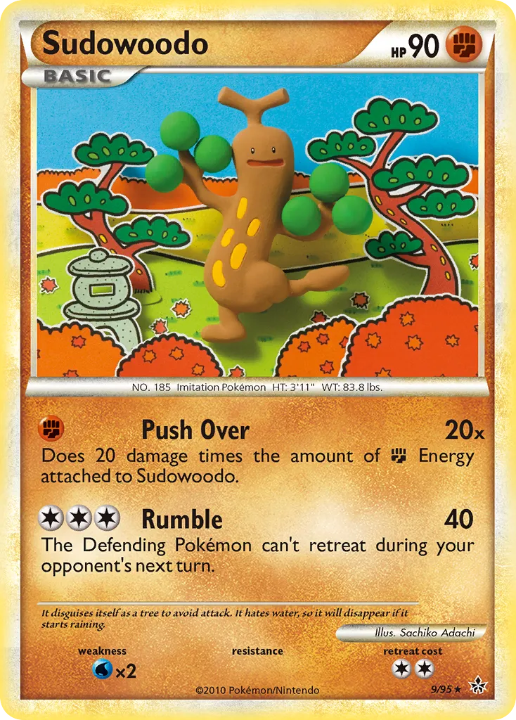 Sudowoodo - HS—Unleashed