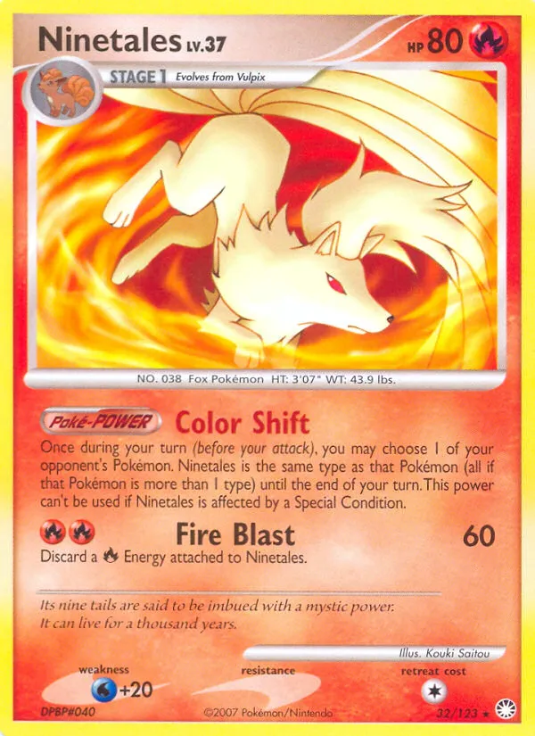 Ninetales - Mysterious Treasures
