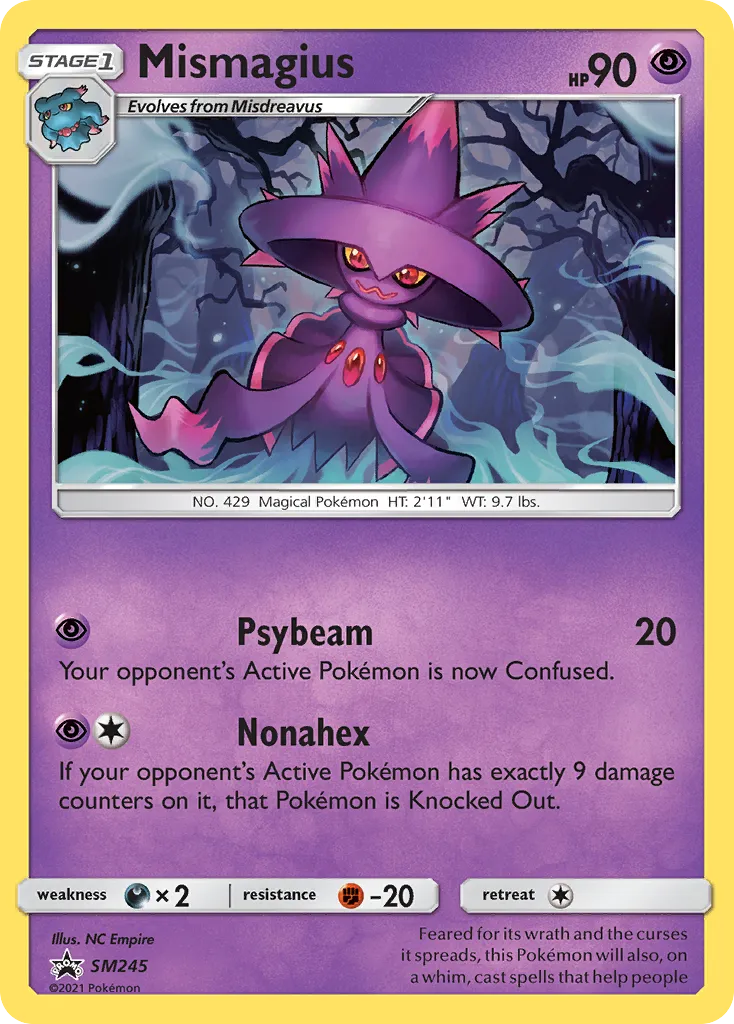 Mismagius - SM Black Star Promos