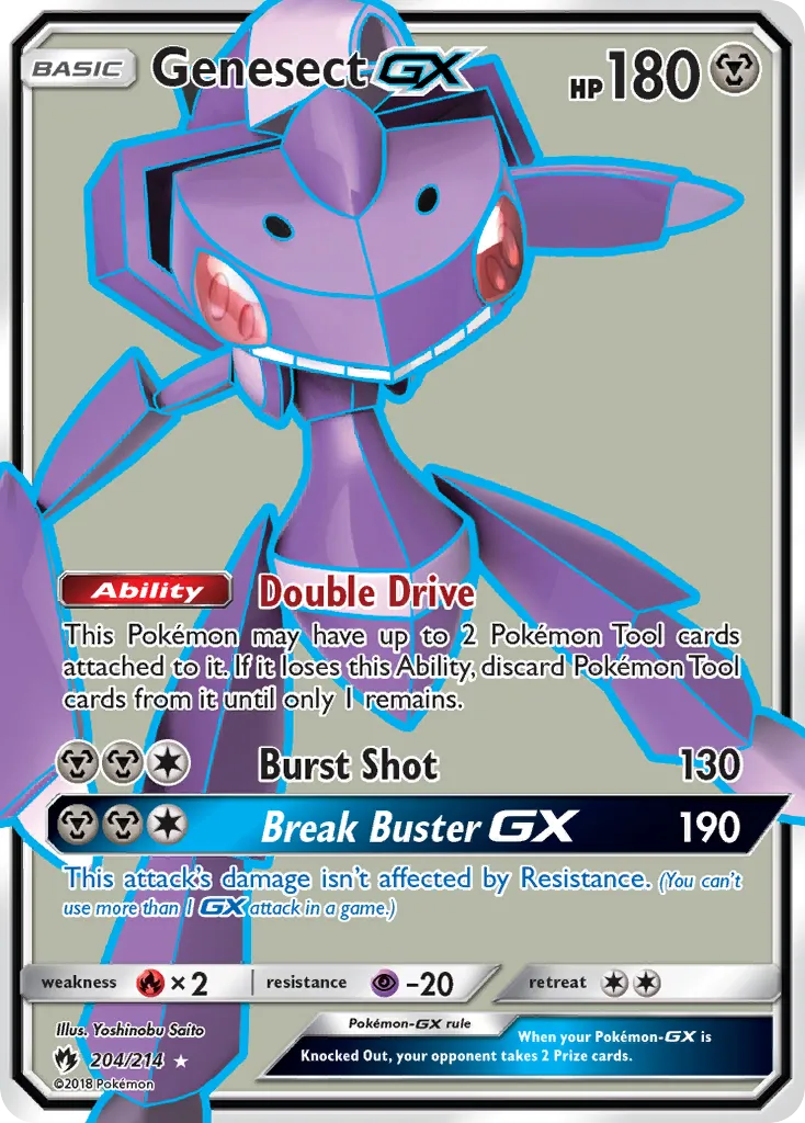 Genesect-GX - Lost Thunder